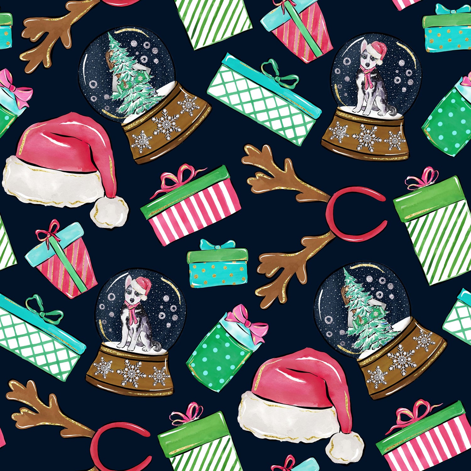 Christmas Patterned Vinyl