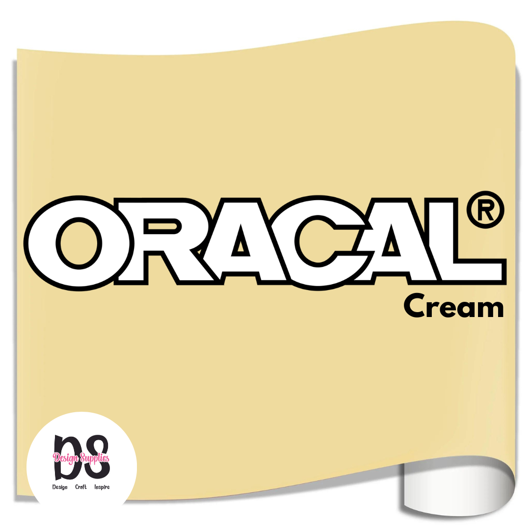 Oracal 651 Bulk Roll - Cream