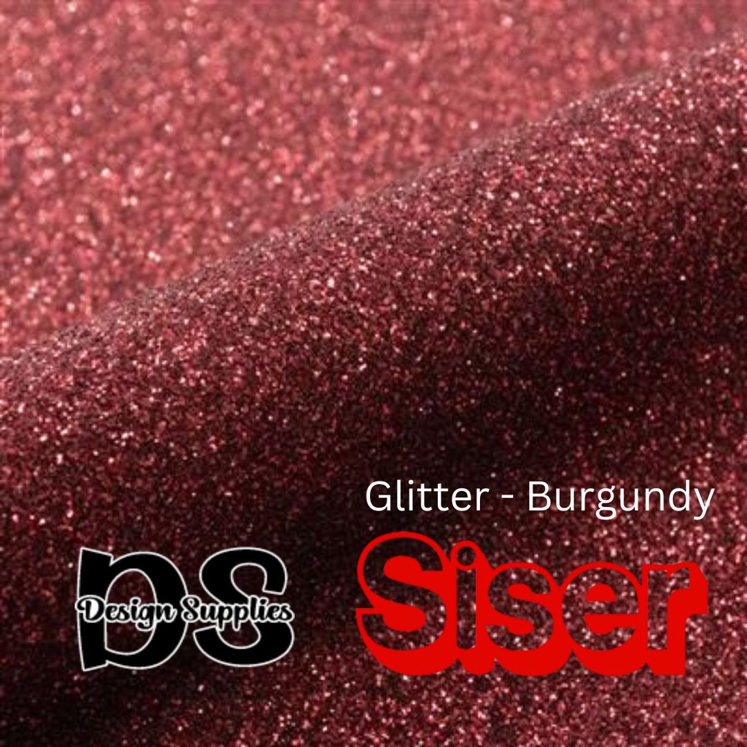 Siser Glitter 2 - Burgundy