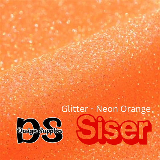 Siser Glitter 2 - Neon Orange