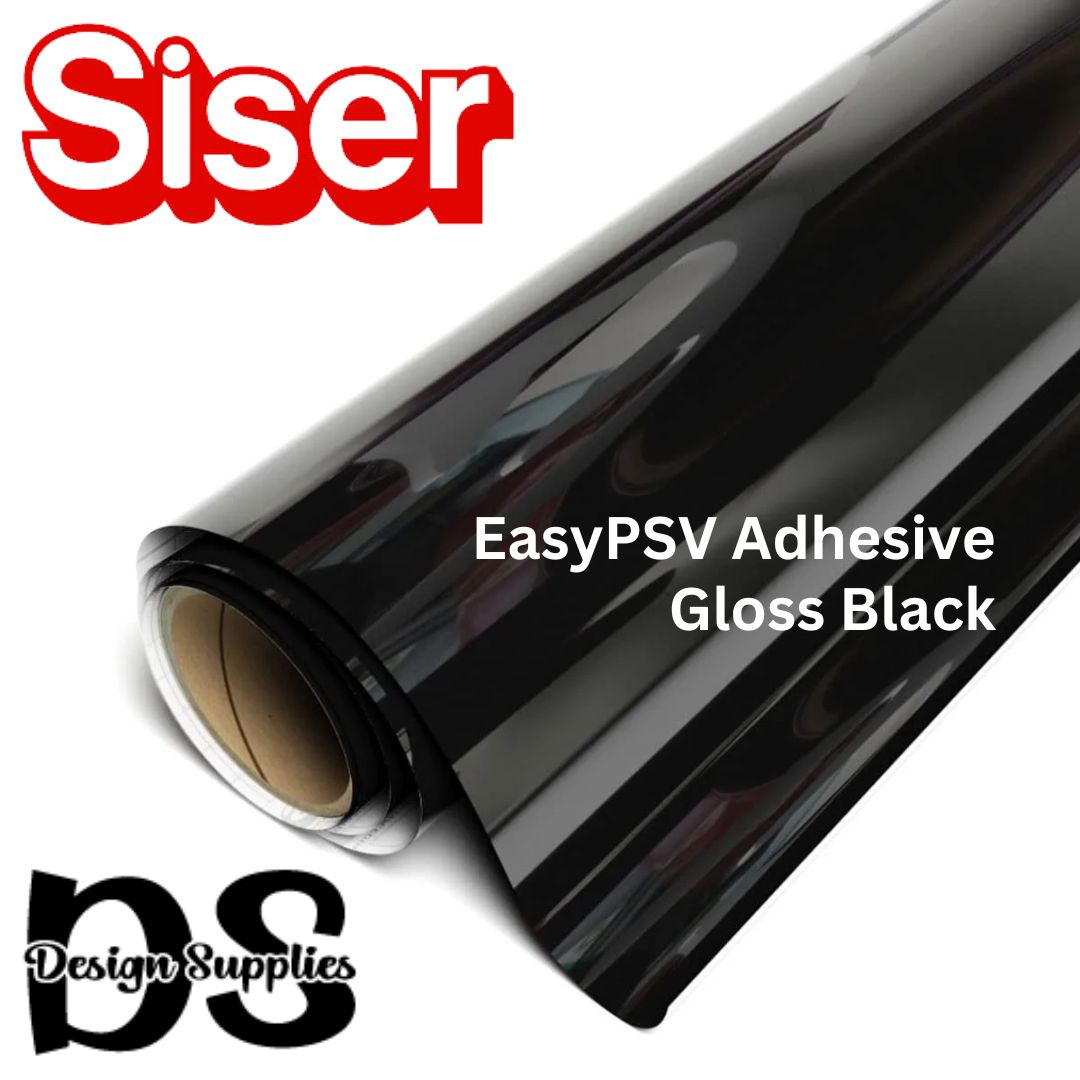 Siser EasyPSV Starling Adhesive - Black Gloss