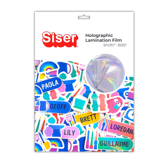 Siser Printable Sticker - Holographic Laminate Film