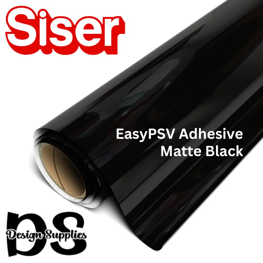 Siser EasyPSV Starling Adhesive - Black Matte