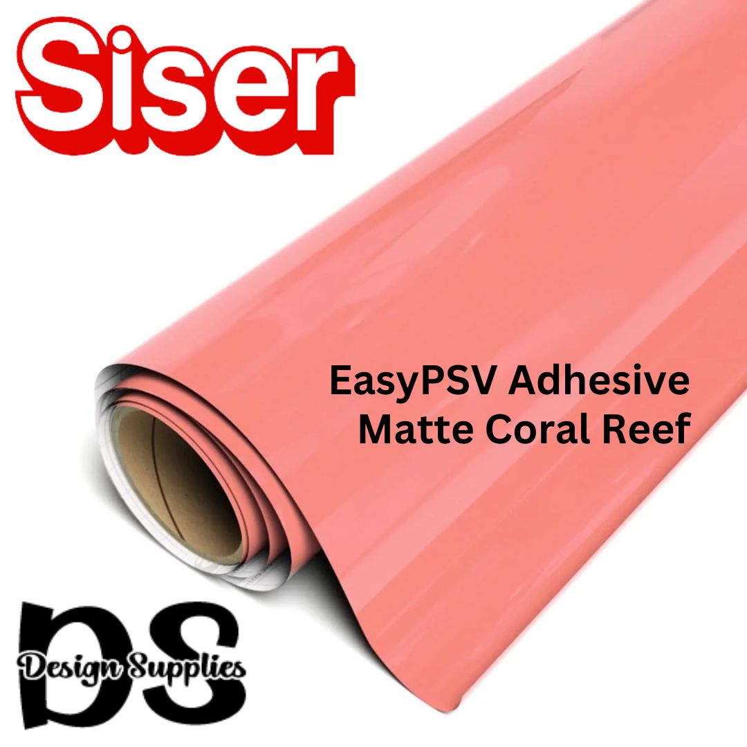 Siser EasyPSV Starling Adhesive - Coral Reef Matte
