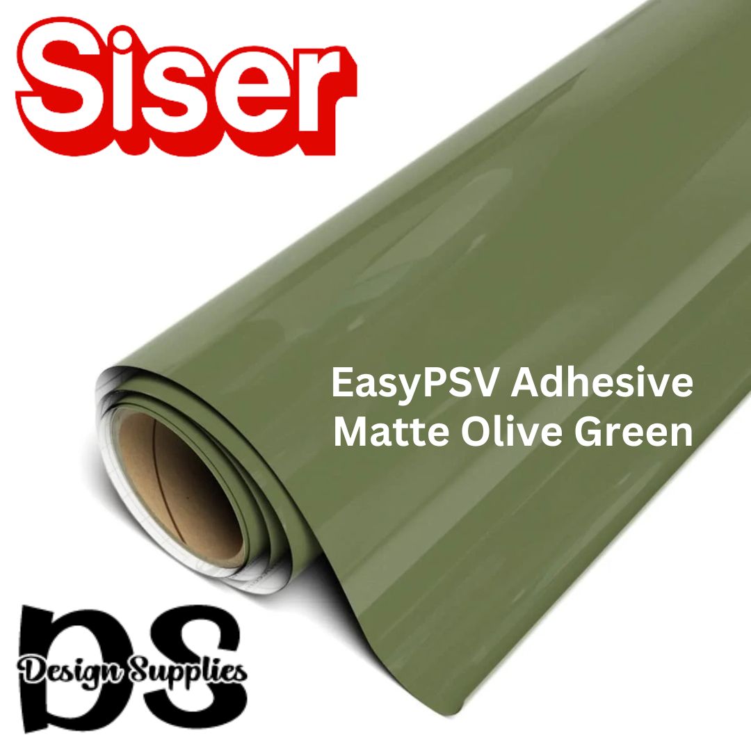 Siser EasyPSV Starling Adhesive - Green Olive Matte