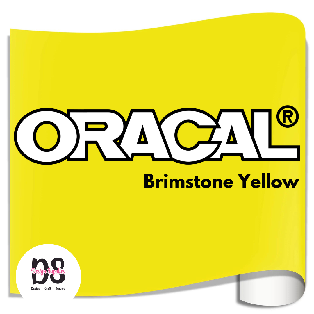 Oracal 651 - Brimstone Yellow