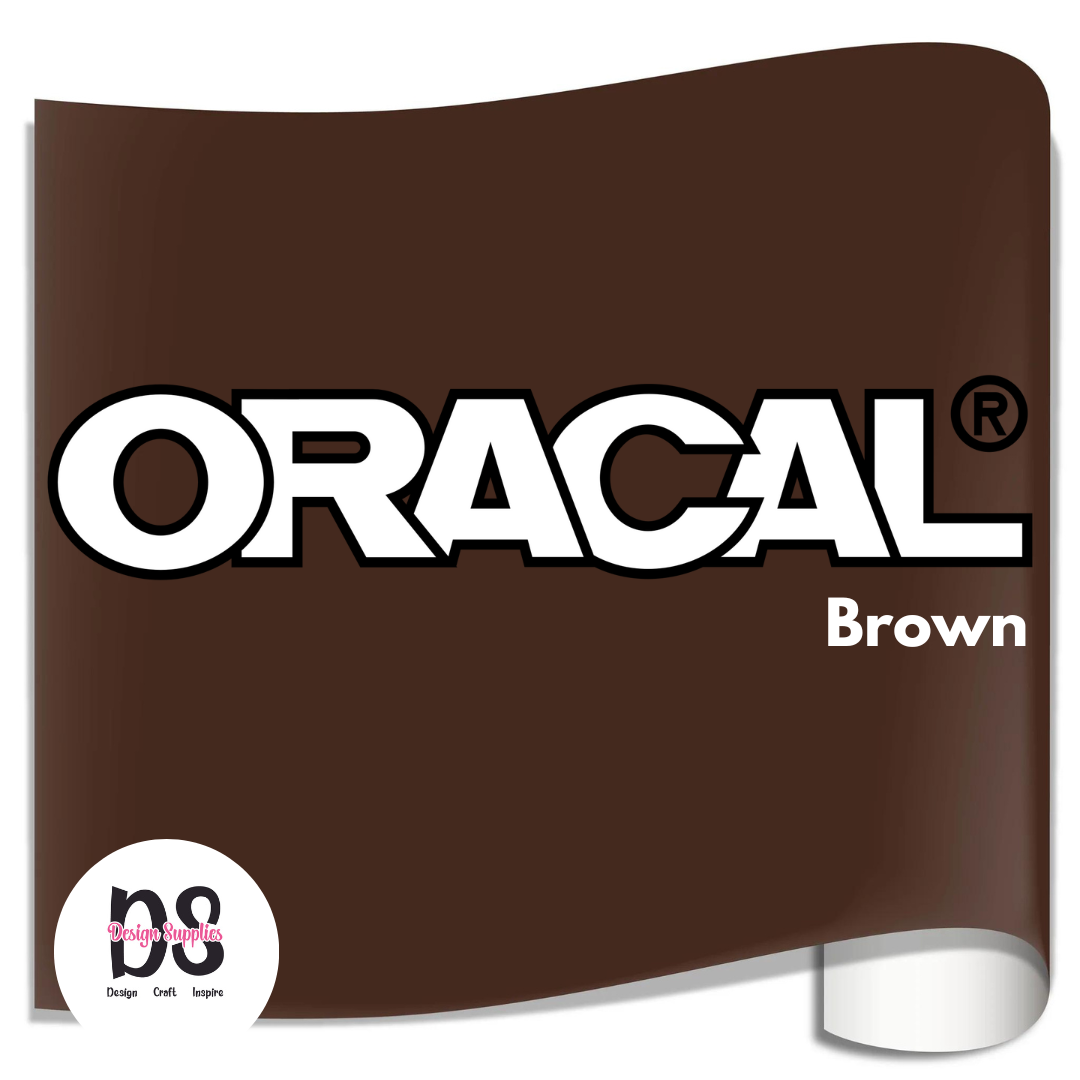 Oracal 651 Bulk Roll - Brown