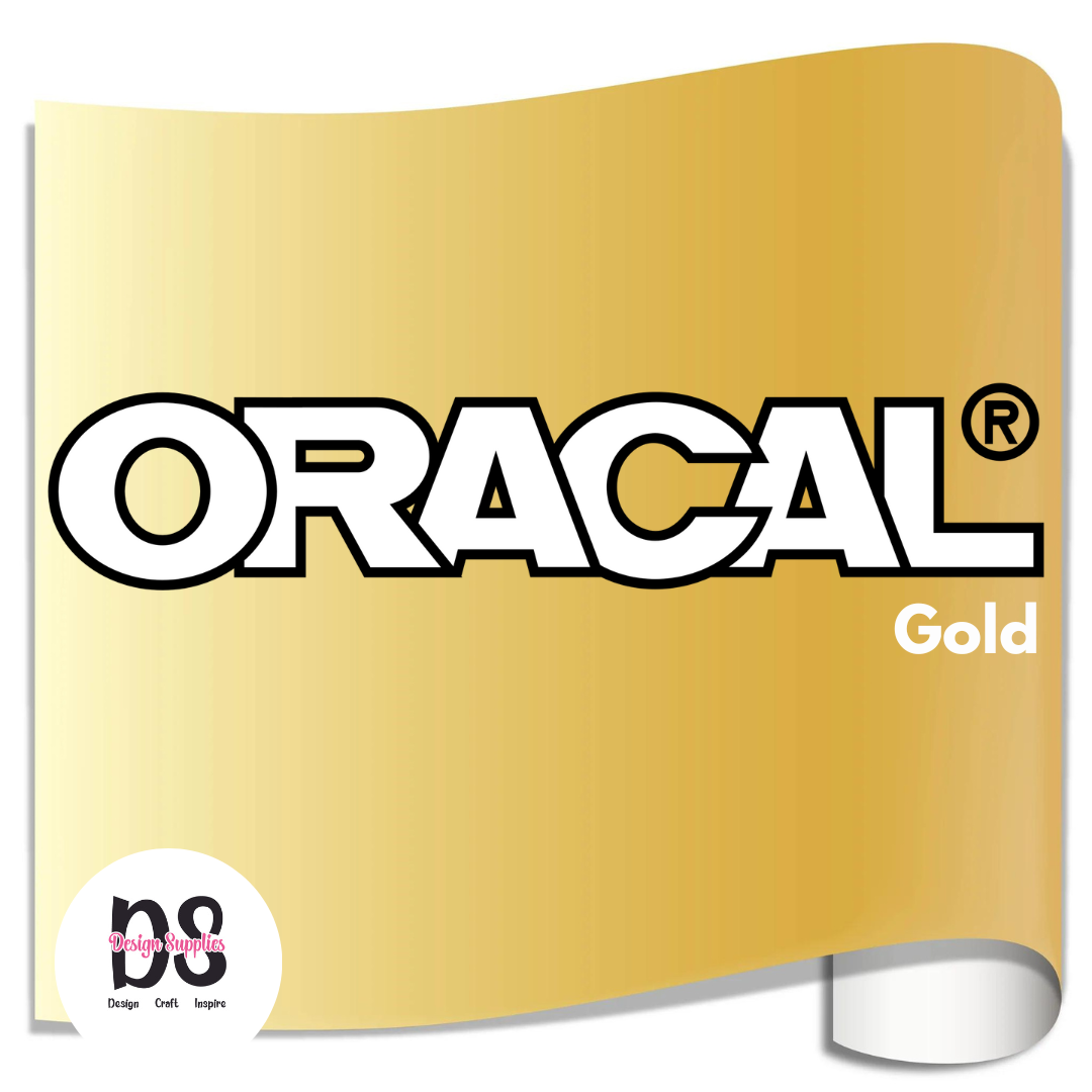 Oracal 651 Bulk Roll - Gold Metallic