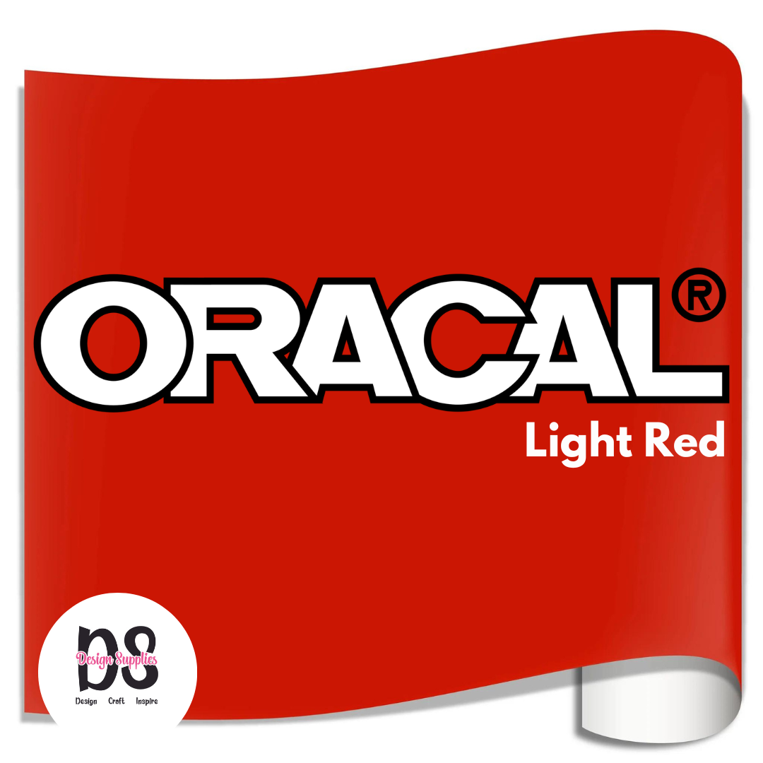 Oracal 651 Bulk Roll - Light Red