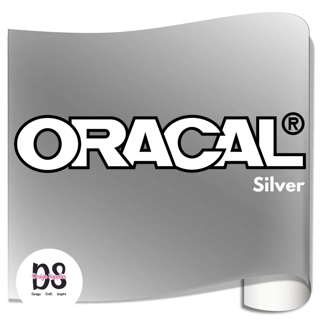 Oracal 651 Bulk Roll - Silver Grey Metallic