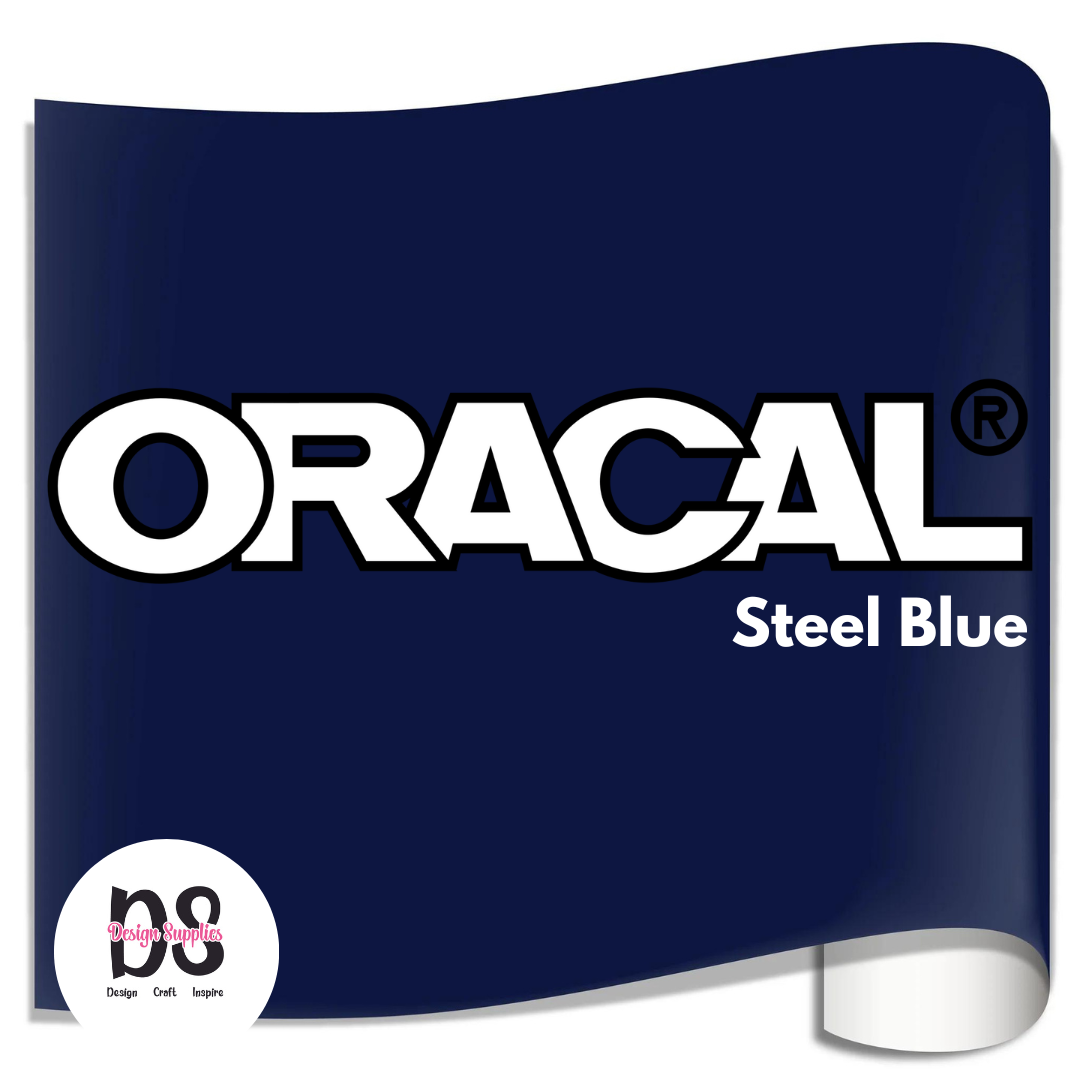 Oracal 651 Bulk Roll - Steel Blue