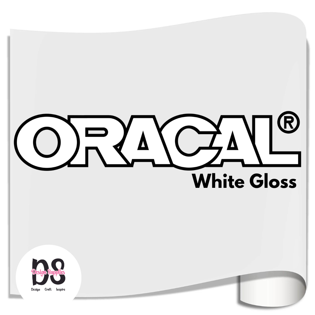 Oracal 651 Bulk Roll - White Gloss