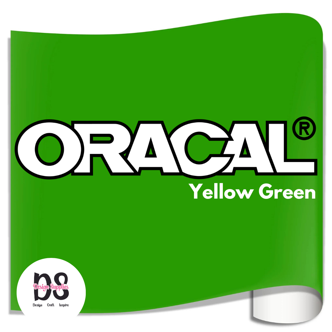 Oracal 651 Bulk Roll - Yellow Green