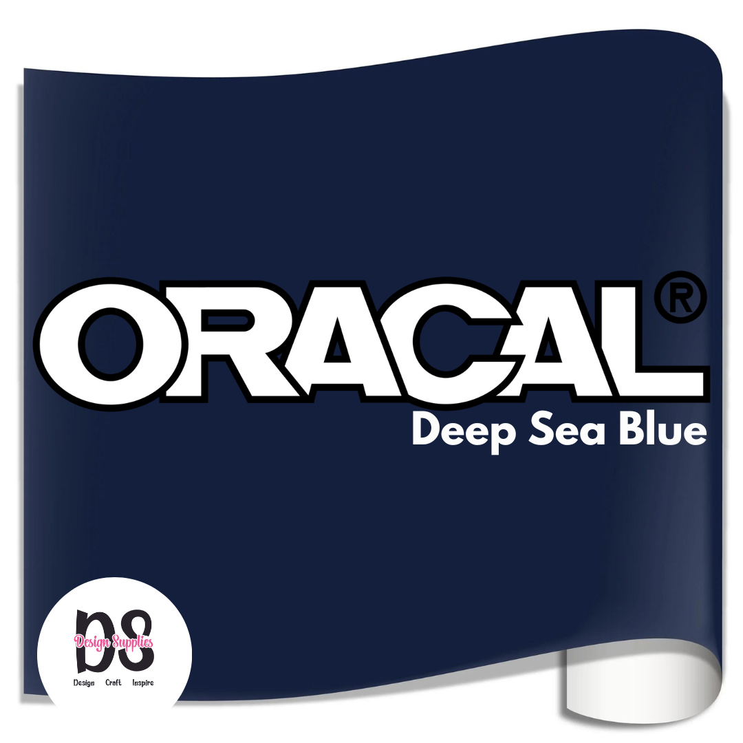 Oracal 651 Bulk Roll - Deep Sea Blue