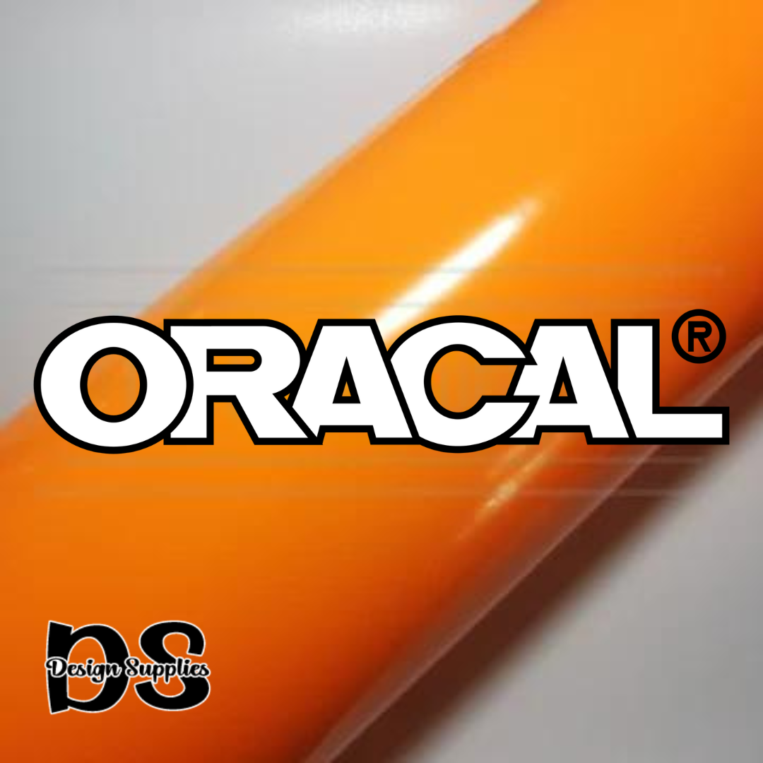 Fluorescent Orange Oracal 6510 Permanent Vinyl