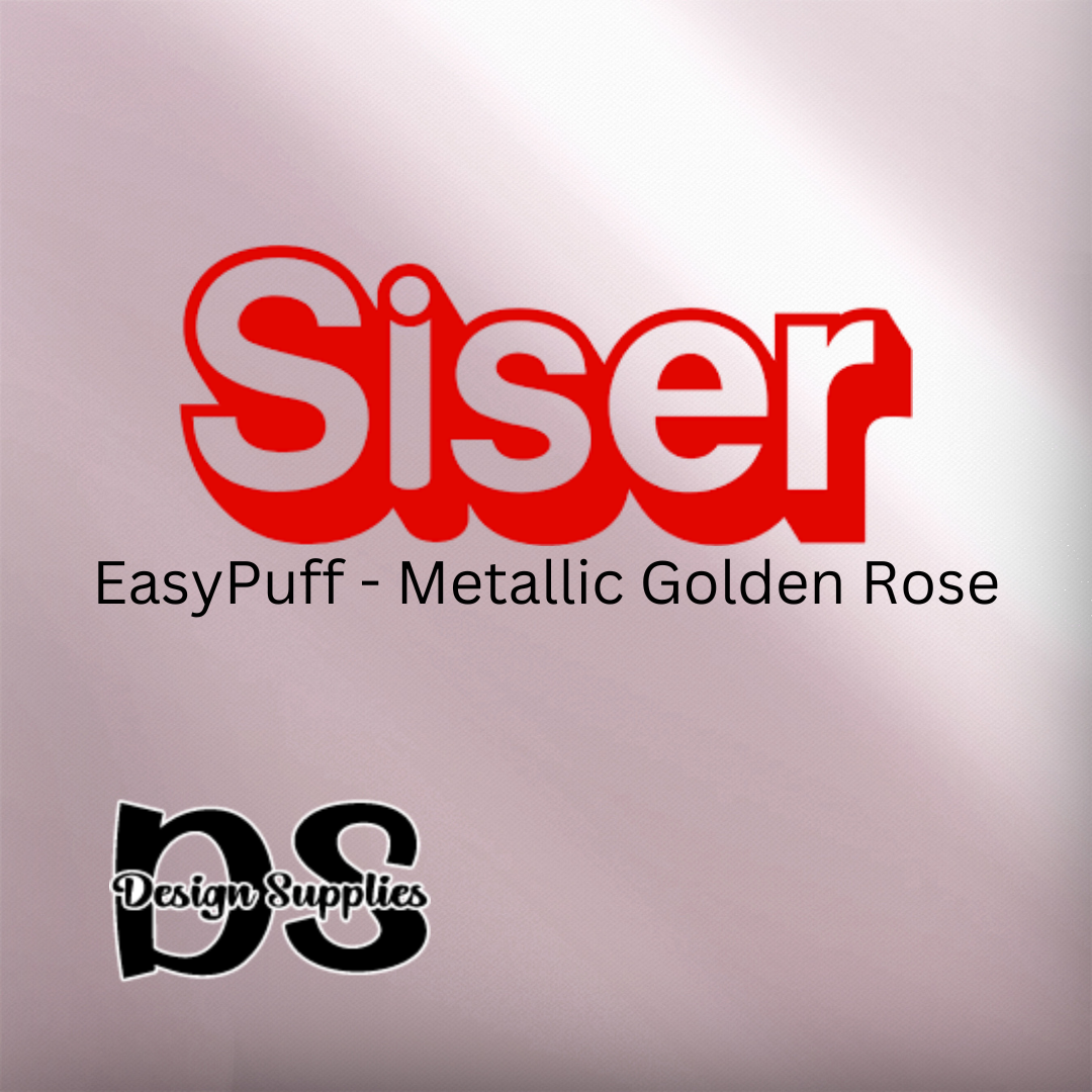 Siser EasyPuff - Metallic Golden Rose