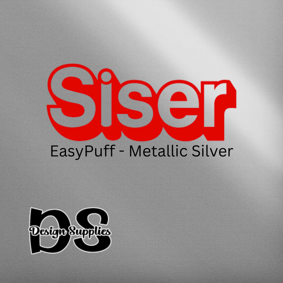 Siser EasyPuff - Metallic Silver