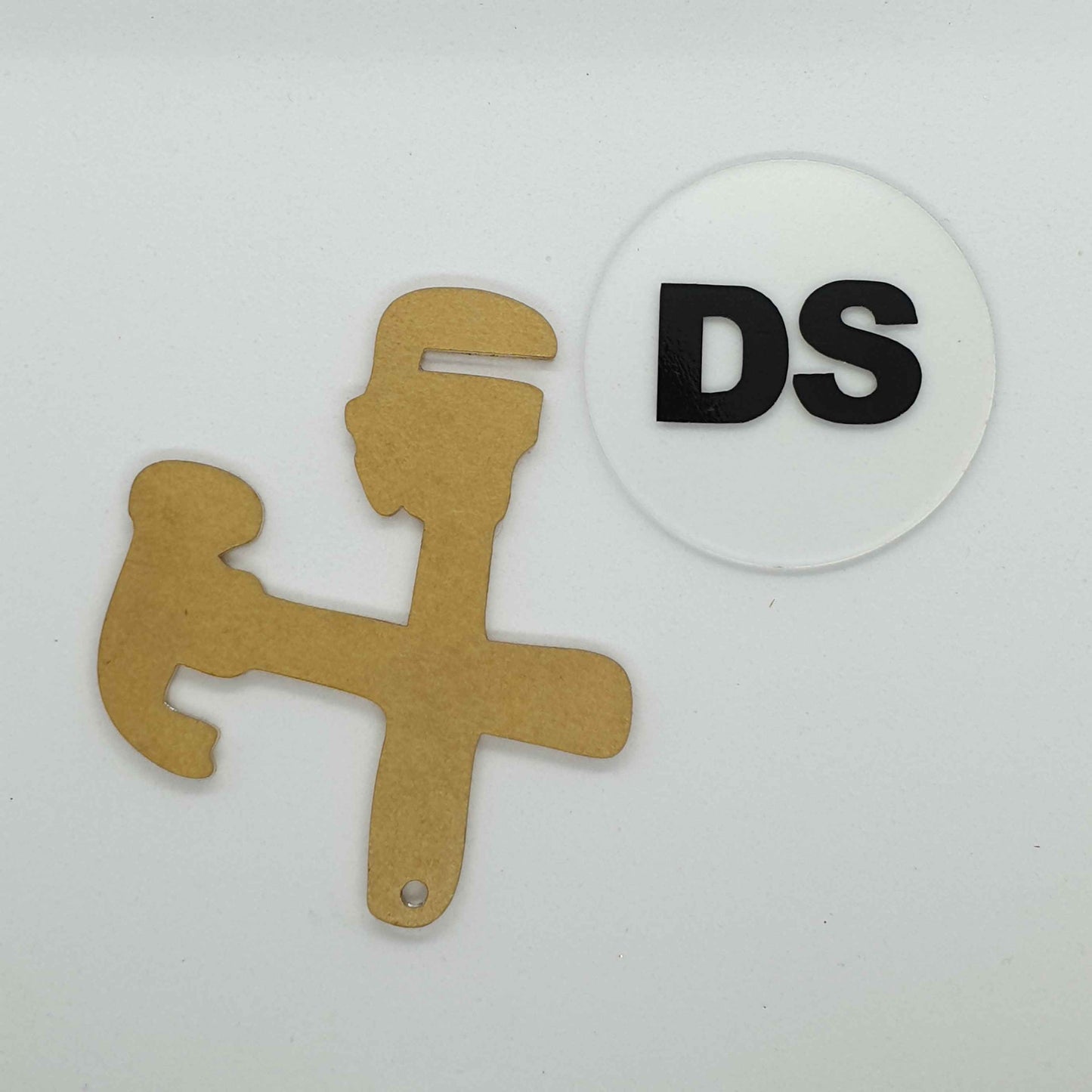 Acrylic - Spanner and Hammer - 3 Inch