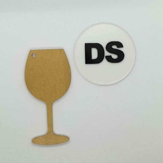 Acrylic - Wine Glass - 3 Inch