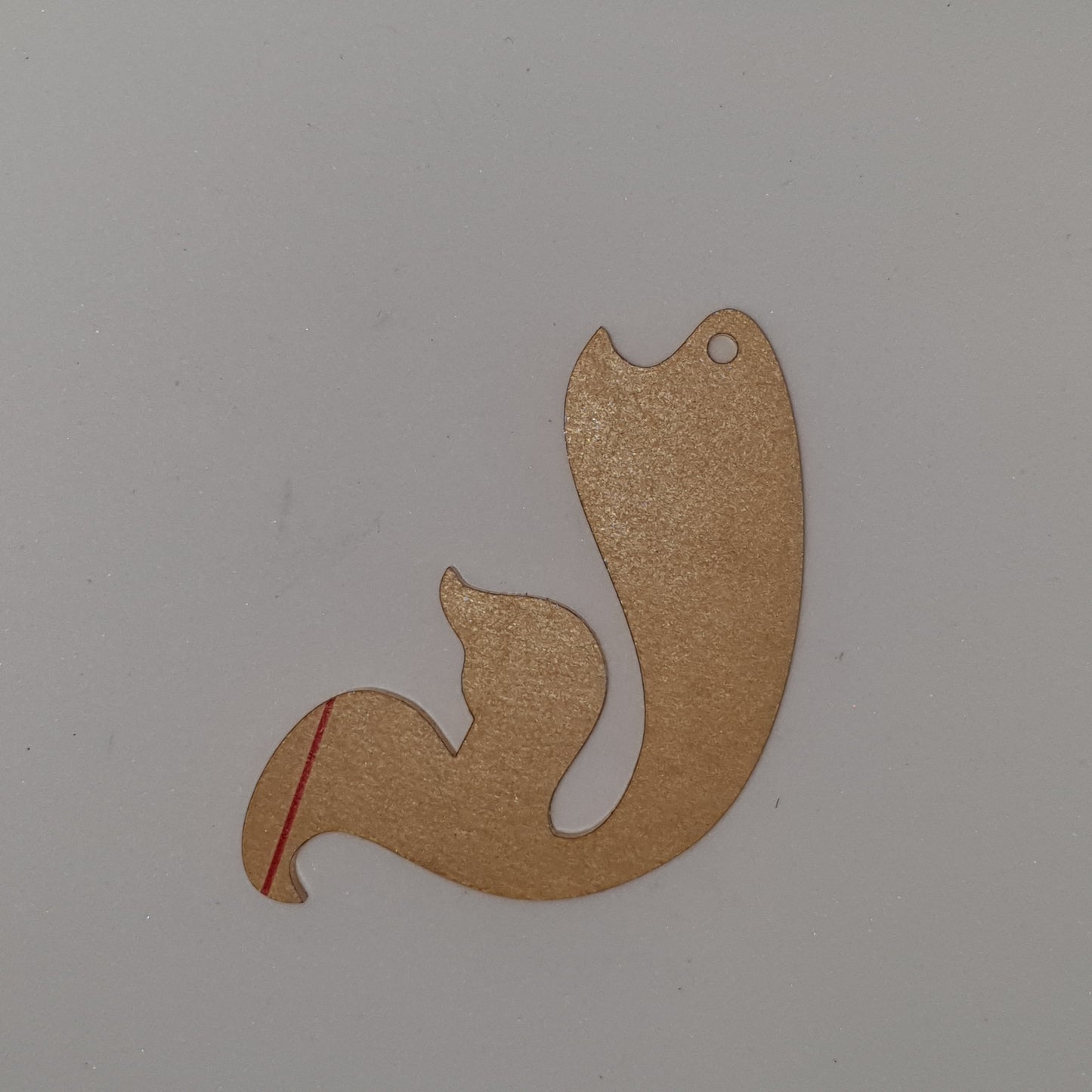 Acrylic - 3 Inch - Mermaid Tail