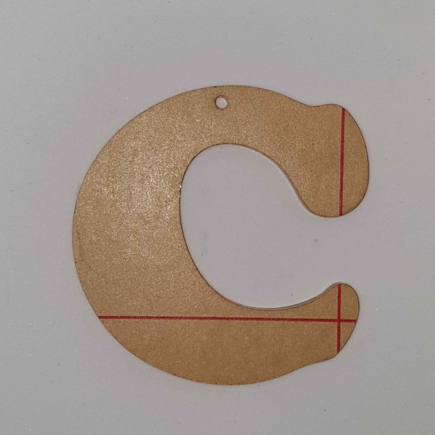 Acrylic - C - 3 Inch