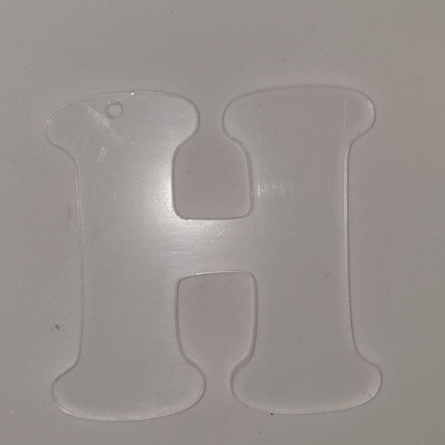 Acrylic - H - 3 Inch