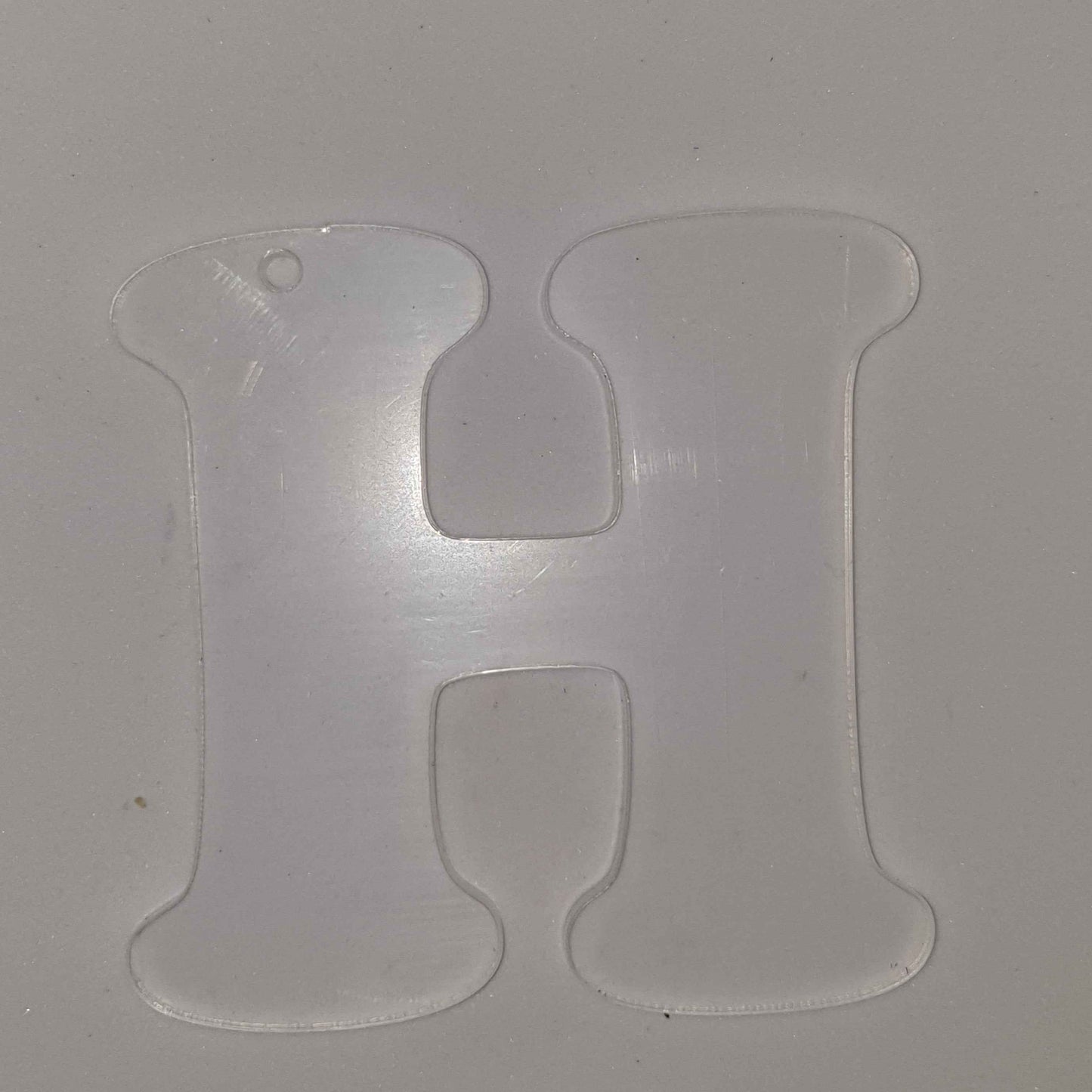 Acrylic - H - 3 Inch