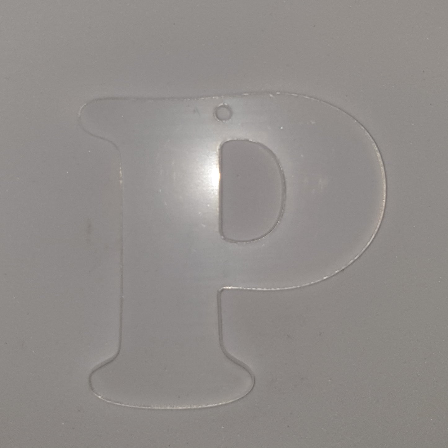 Acrylic - P - 3 Inch