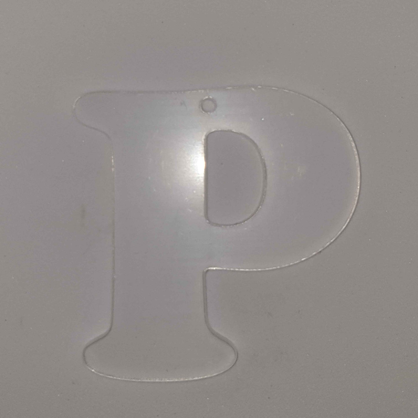 Acrylic - P - 3 Inch
