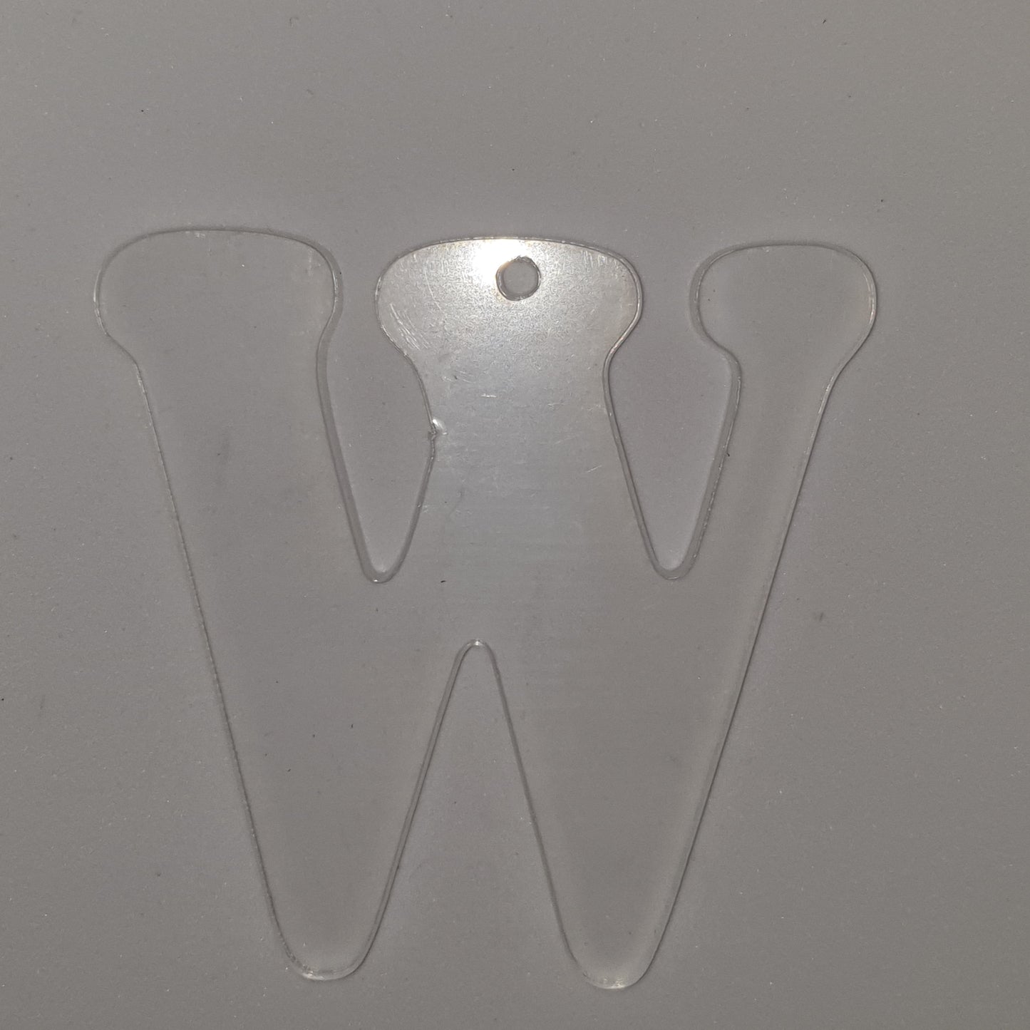 Acrylic - W - 3 Inch