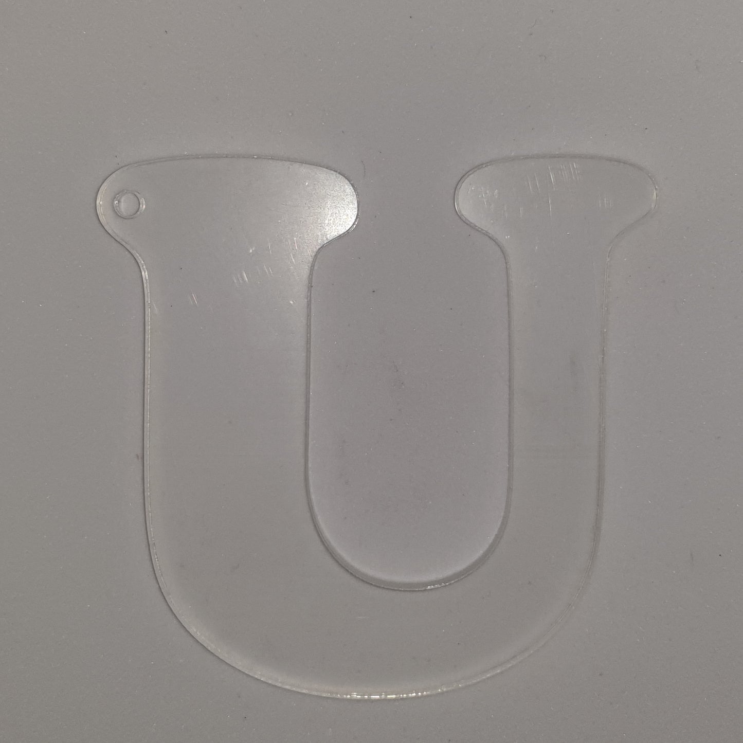 Acrylic - U - 3 Inch