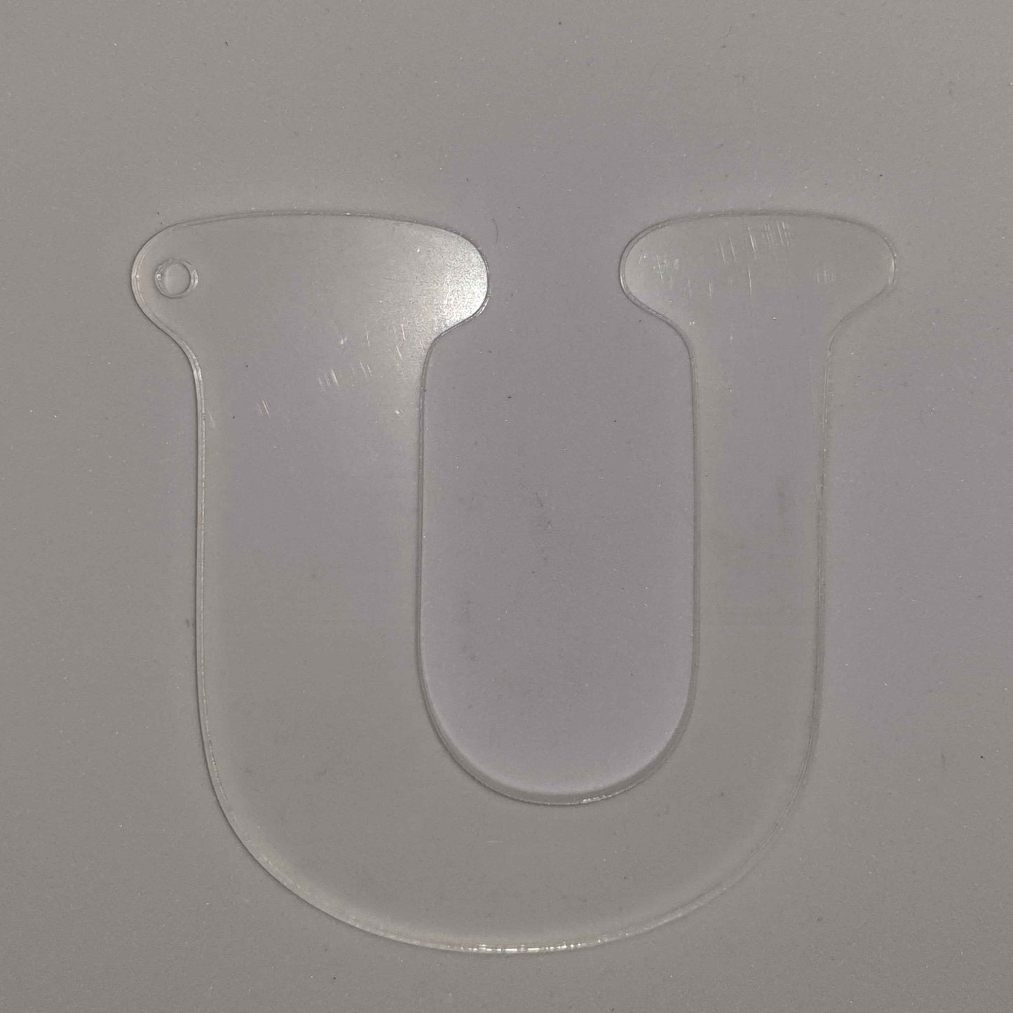 Acrylic - U - 3 Inch