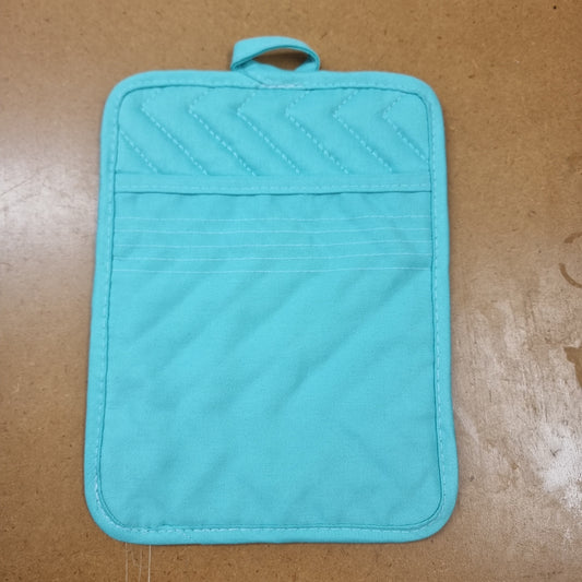 Pot Holder - Aqua