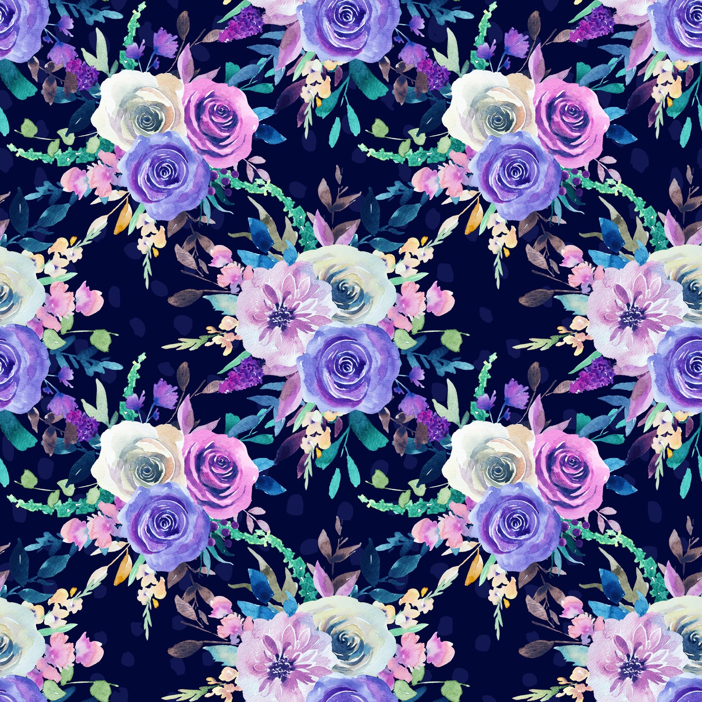 Lilac Posy -Dark