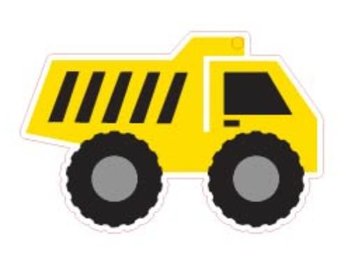 2.5 Inch Dump Truck