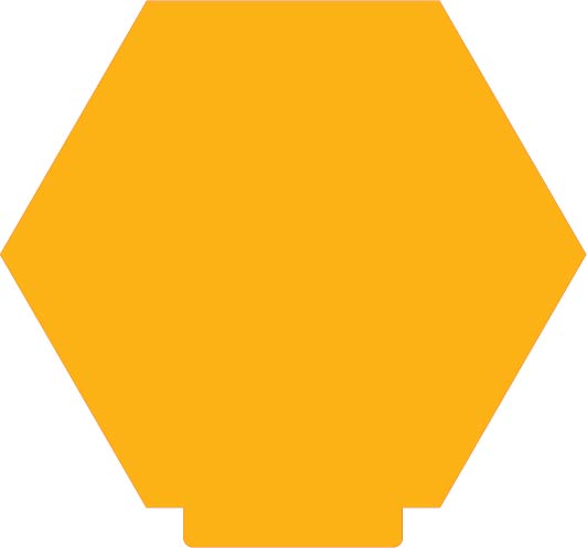 Acrylic - Lightbox Acrylic - Hexagon