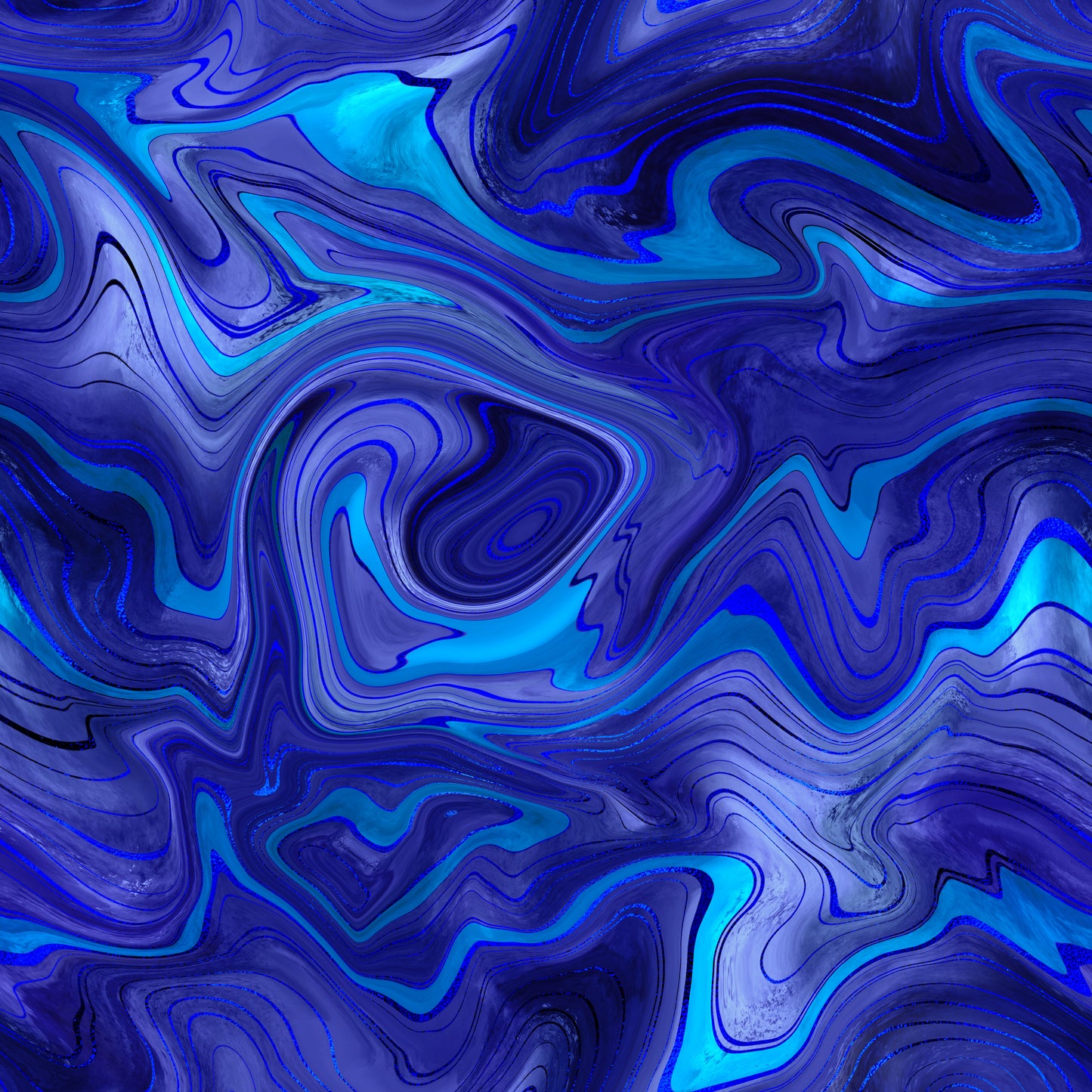 Ocean Blue Strata - 6
