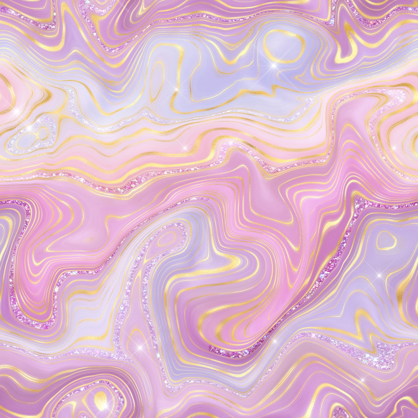 Pastel Crystal Strata - 3