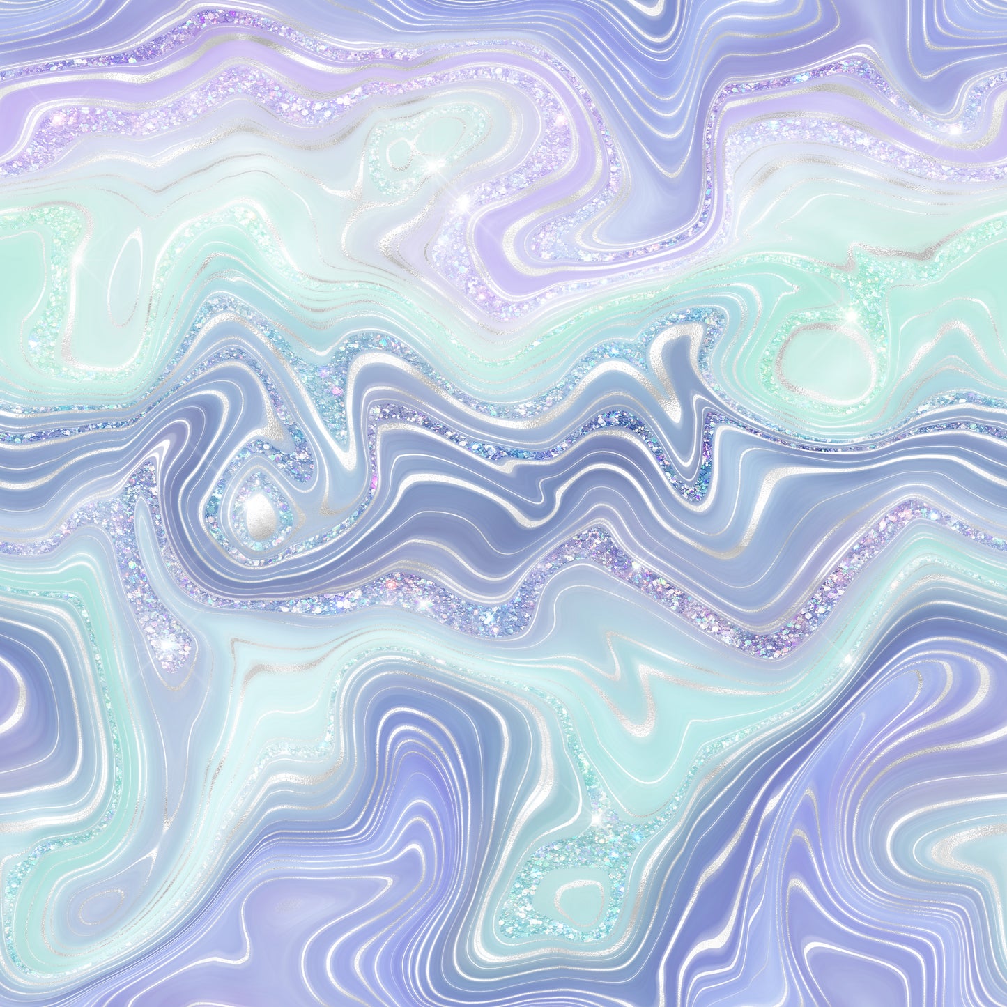 Pastel Crystal Strata - 7