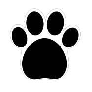 Acrylic - 3 Inch Paw