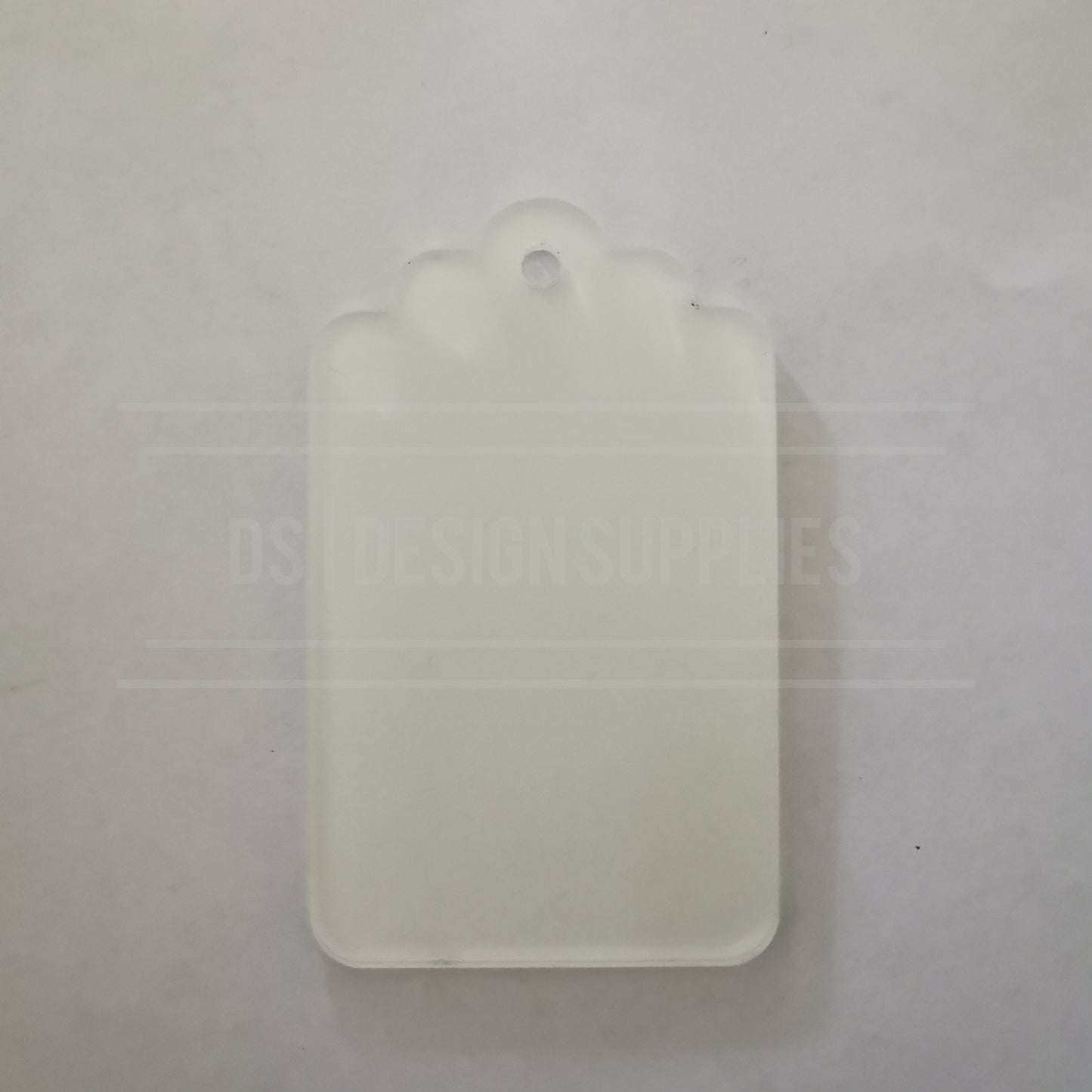 Acrylic - 2.5 Inch - Gift Tag