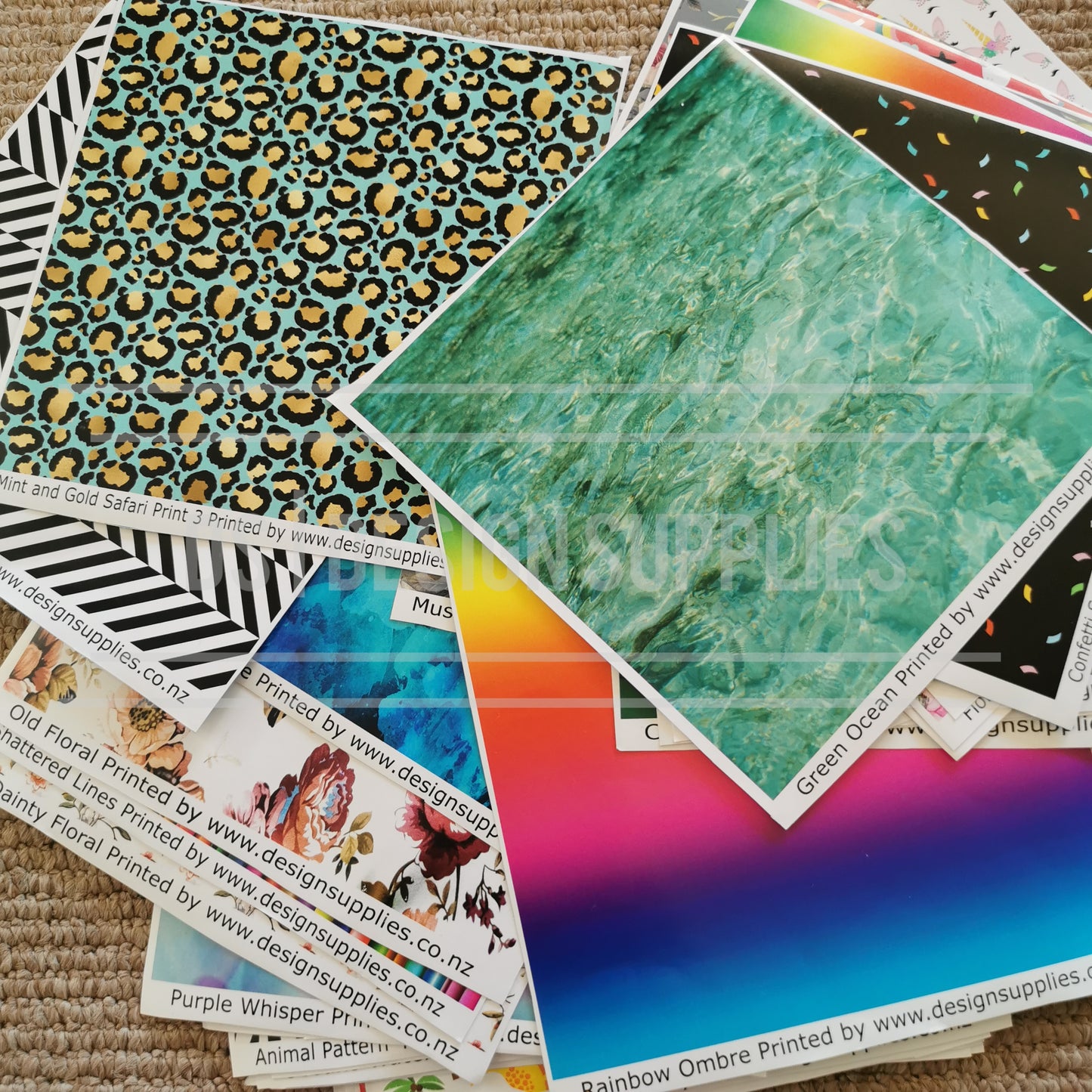 6 Inch Adhesive Mystery Pack