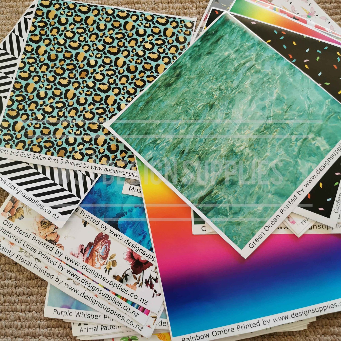 6 Inch Adhesive Mystery Pack