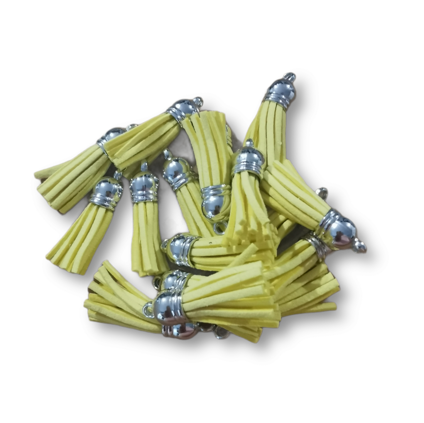 10 Pack Sunshine Yellow Tassels