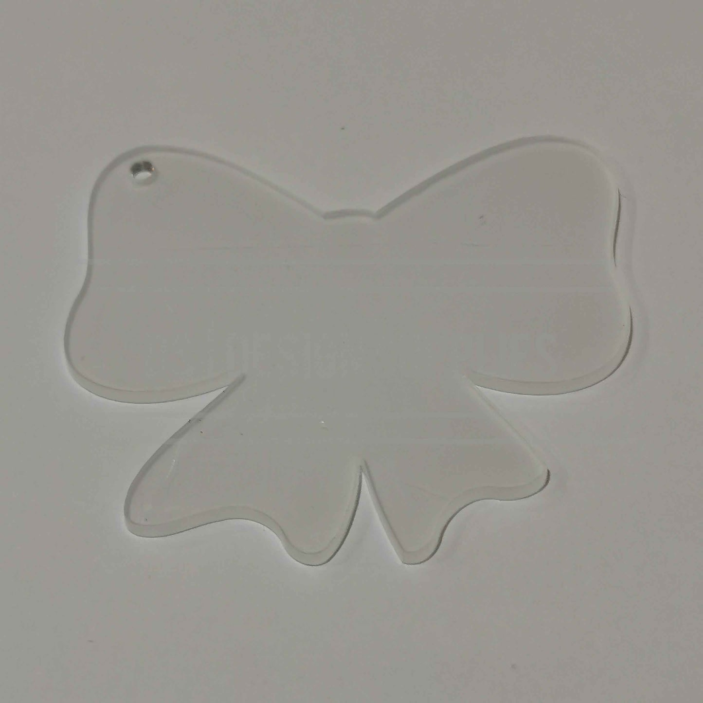 Acrylic - 3 Inch - Bow