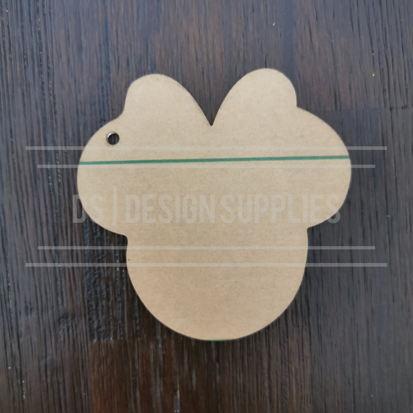 Acrylic - 3 Inch - Mouse Head with Bow