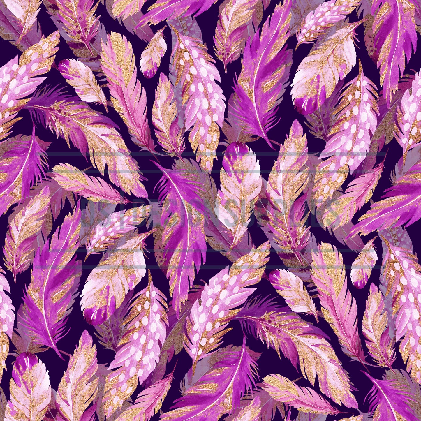 Purple Feather