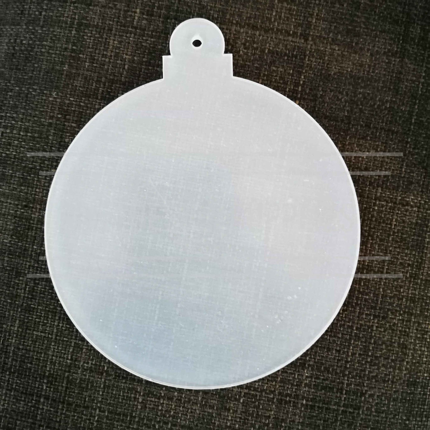 Acrylic - Christmas Bauble - 4 Inch