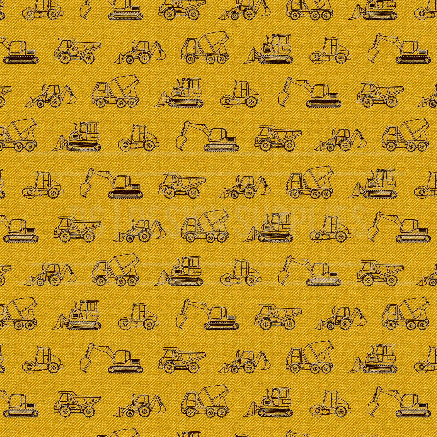 Construction Navy on Mustard