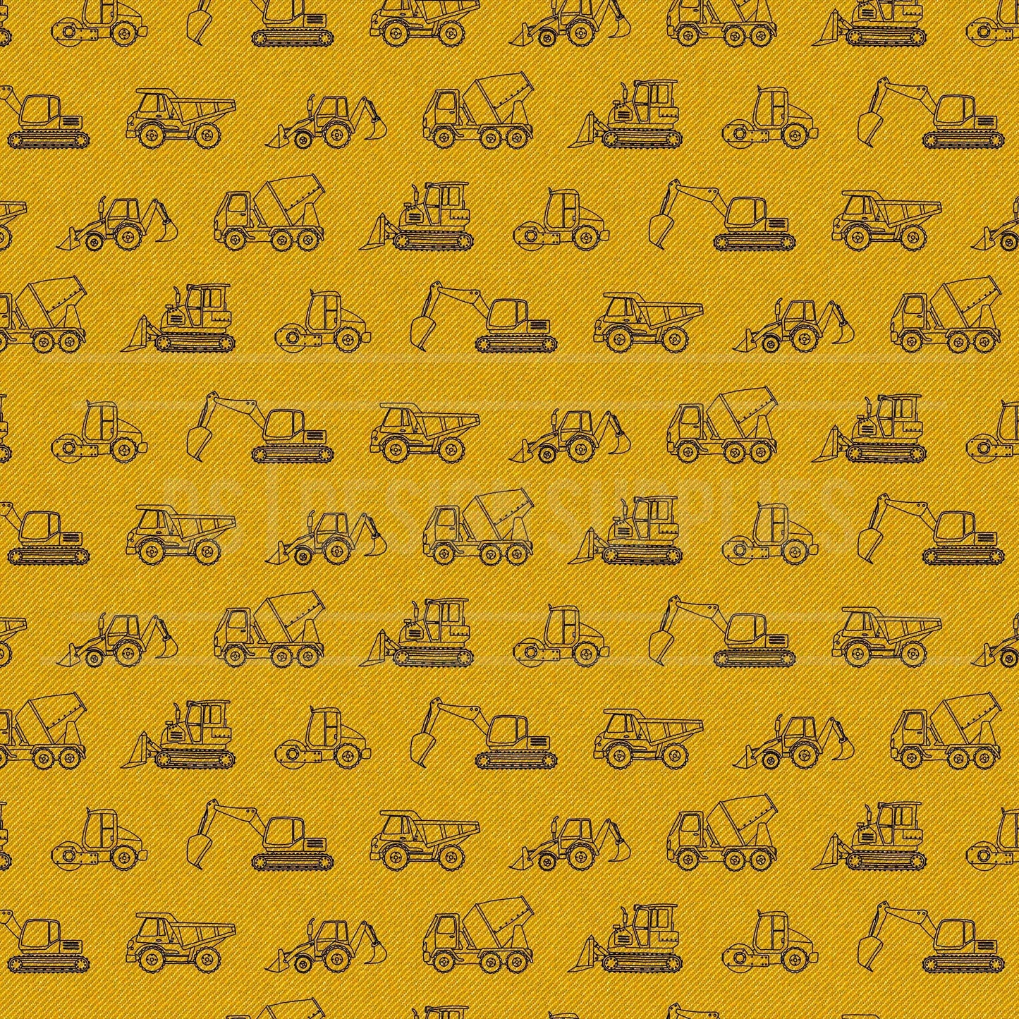 Construction Navy on Mustard